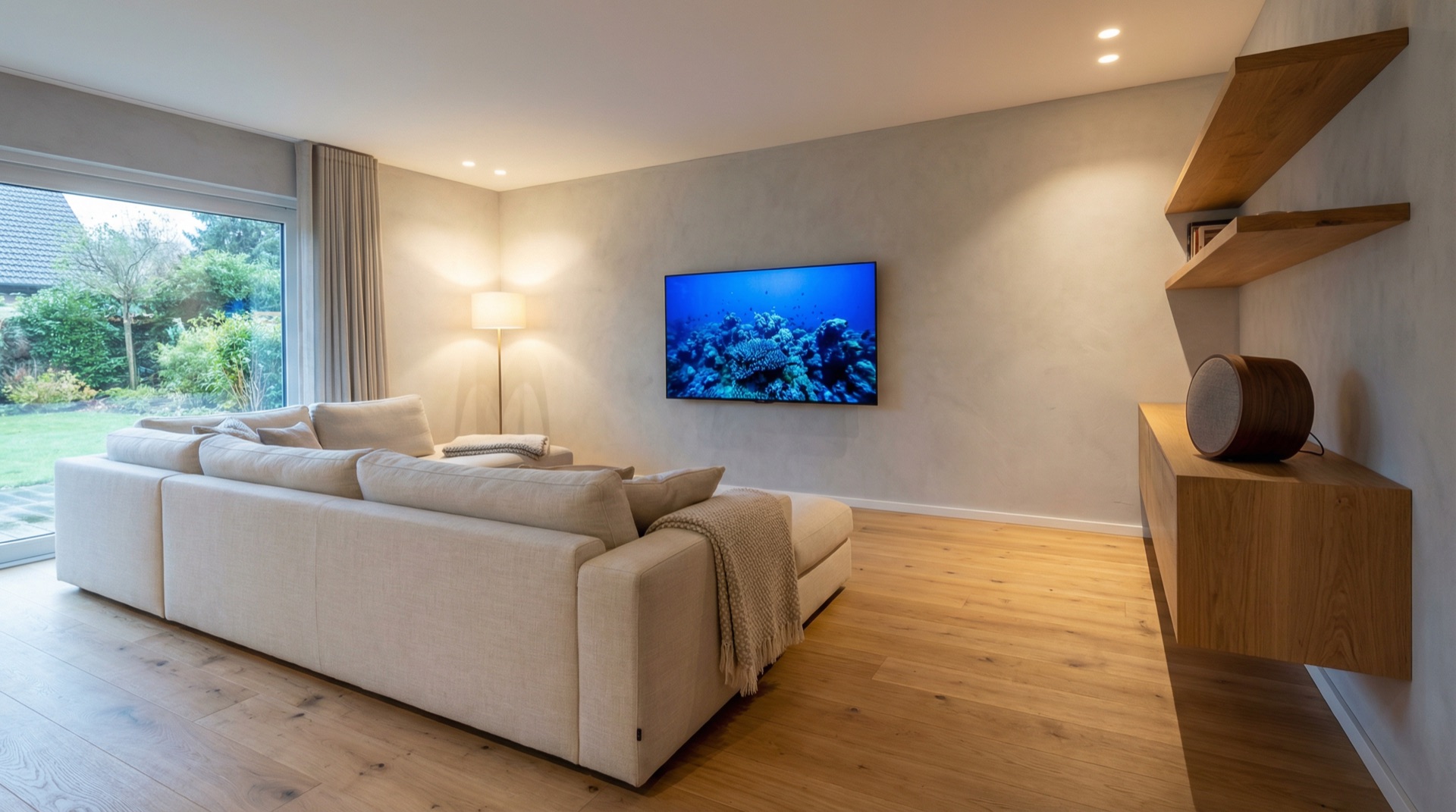 Metz OLED Wohnzimmer