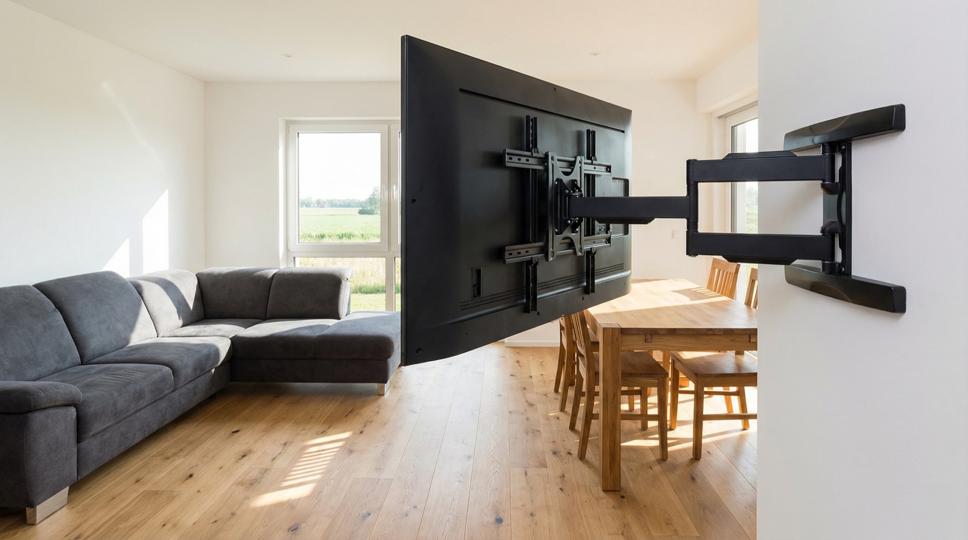 Schwenkhalter – TV in zwei Positionen