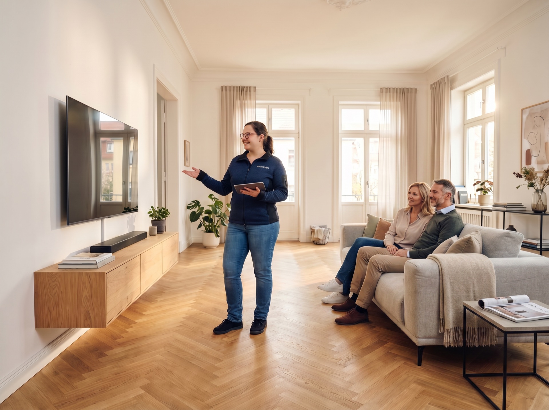 Beratung vor Ort bei Ihnen zu Hause durch das EURONICS Thonnet Team